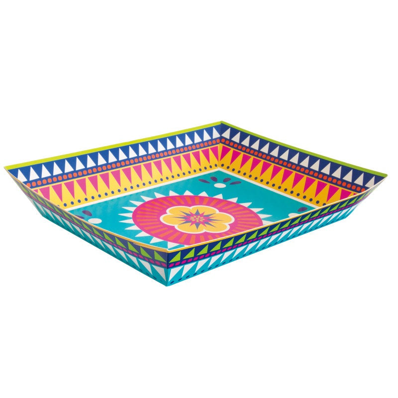 Boho Fiesta Paper Food Tray