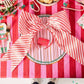 Peppermint Pop Jumbo Bow Headband