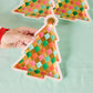 Holiday Cheer Tree Dessert Plate