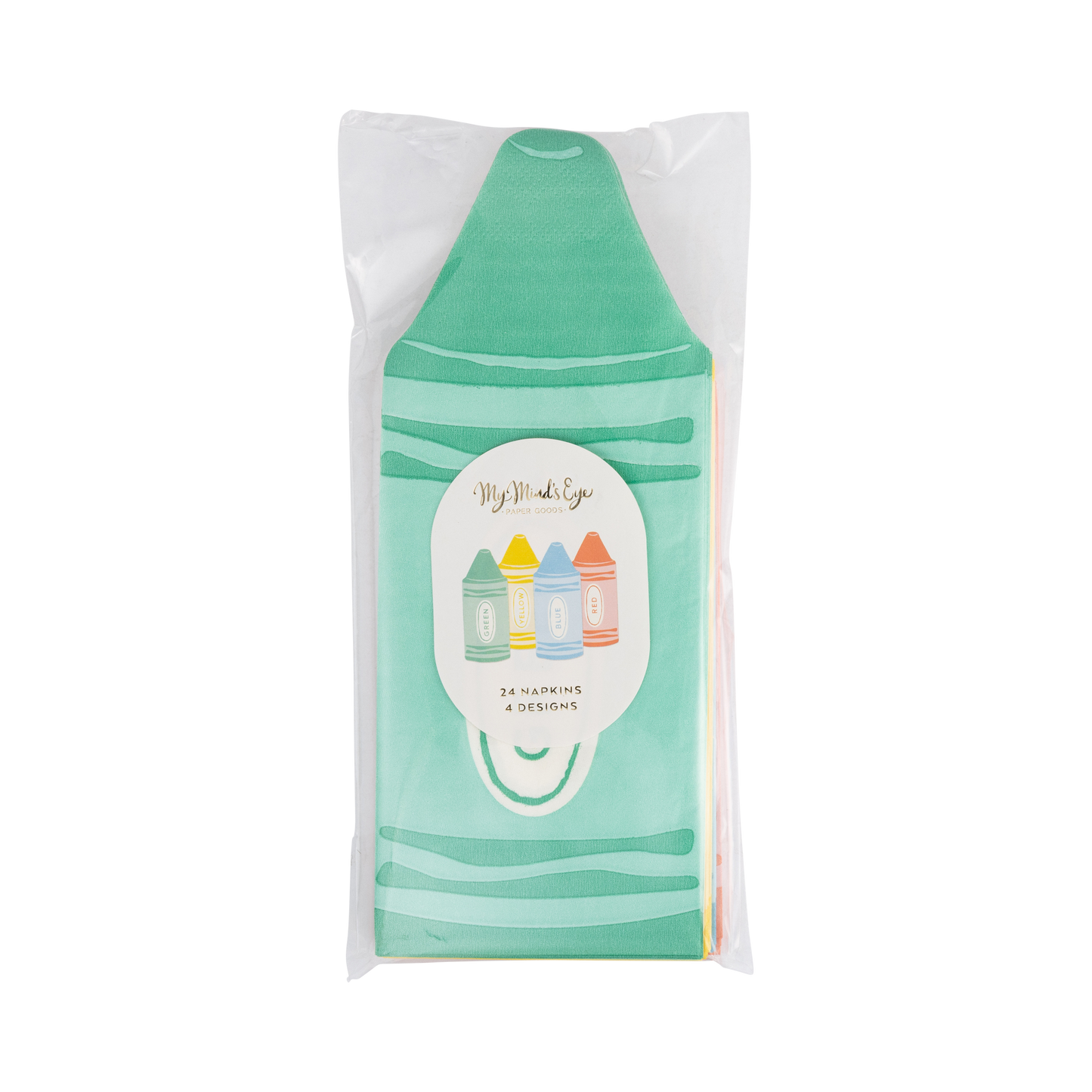 BTS1237 - Crayon Shaped Dinner Napkin Set