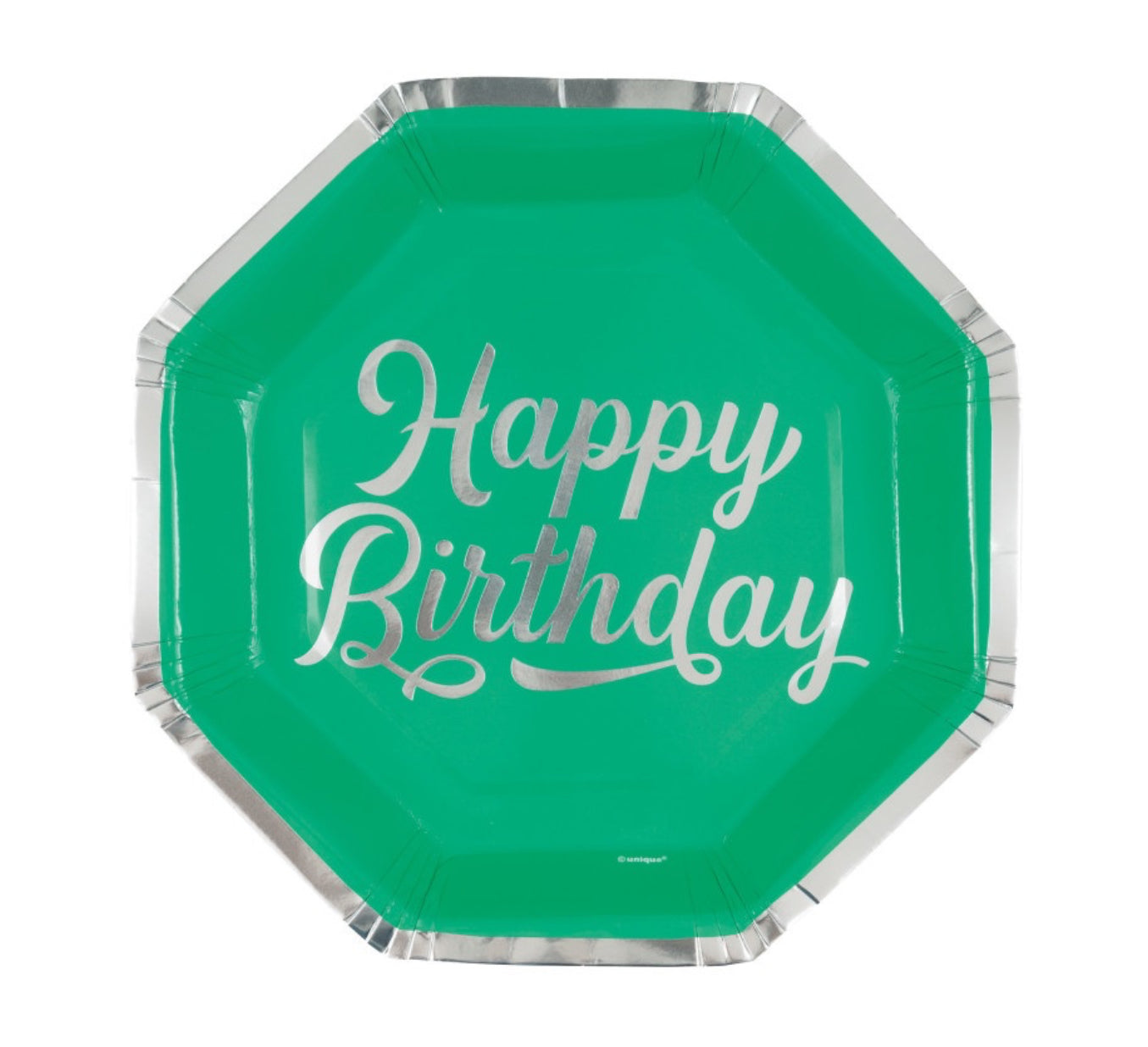 Bold Birthday 8” Plate 8ct