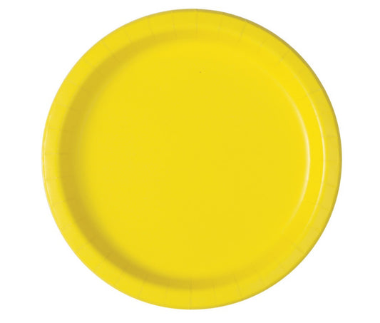 Yellow Dinner Plates 8ct