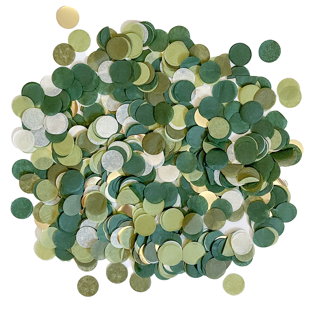 Confetti - Emerald & Gold: 0.5oz