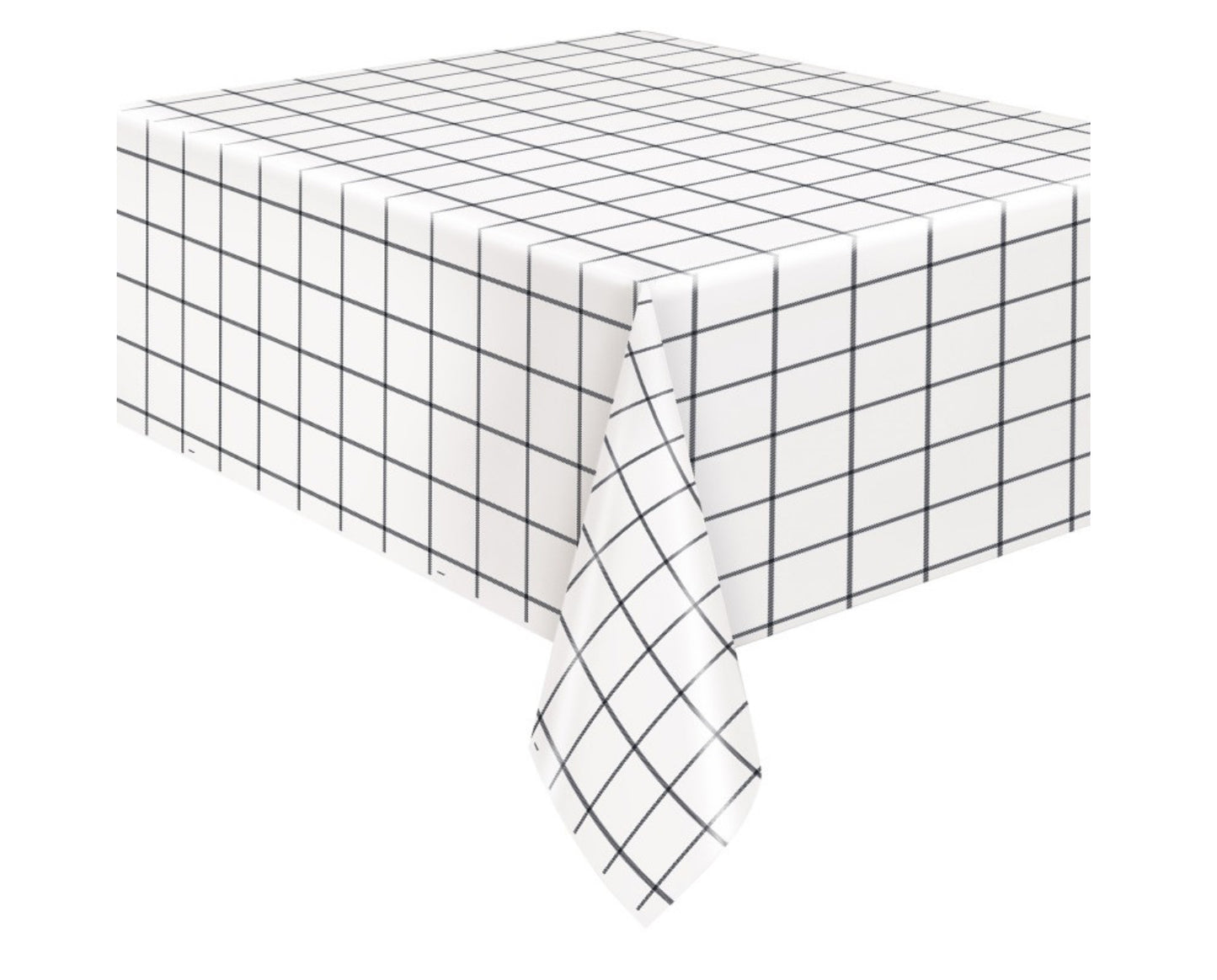 Modern Thanksgiving Plaid Tablecloth