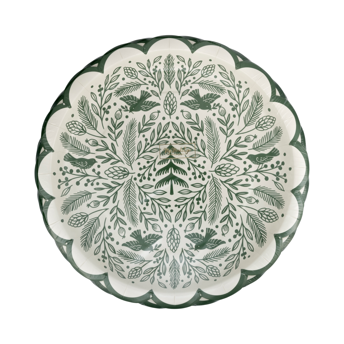 WDC1140 - Woodland Scalloped 10" Plate