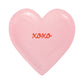 VAL1241 - Conversation Heart Shaped Plate Set