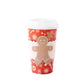 PLTG251A - Gingerbread Man To-Go Cups 8 ct