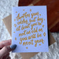 "Not as old as you will be next year" Funny Birthday Card
