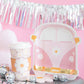PLGOG42 - Disco Daisy Van Shaped Paper Plate