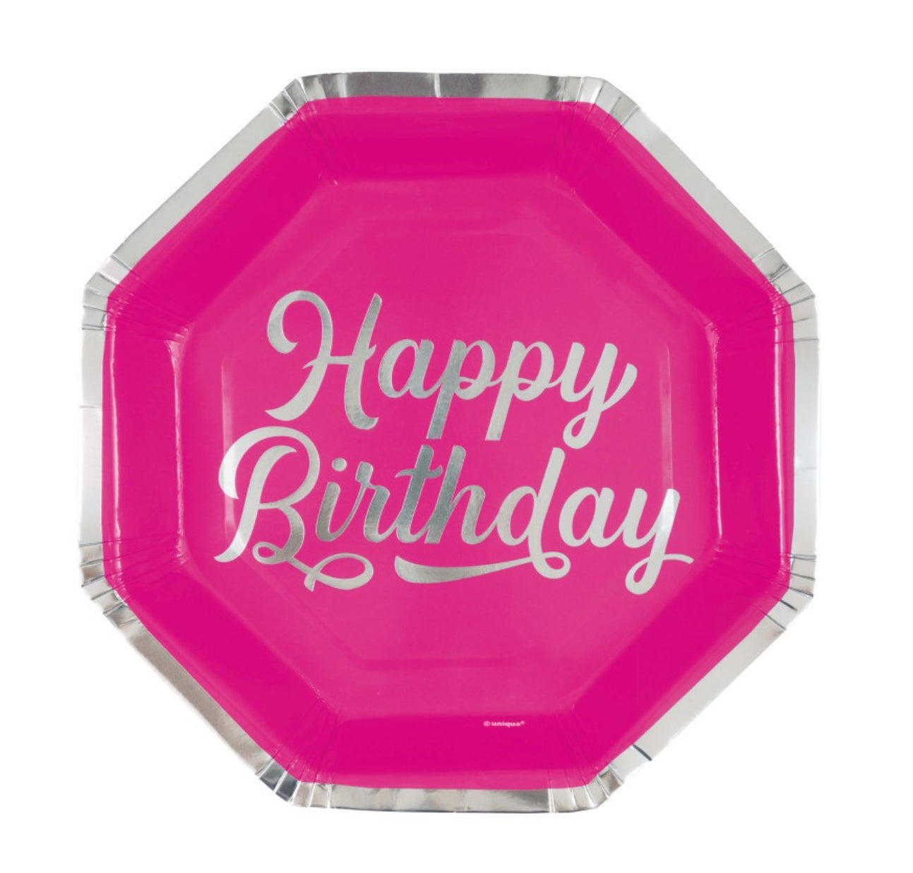 Bold Birthday 10” Plate 8ct