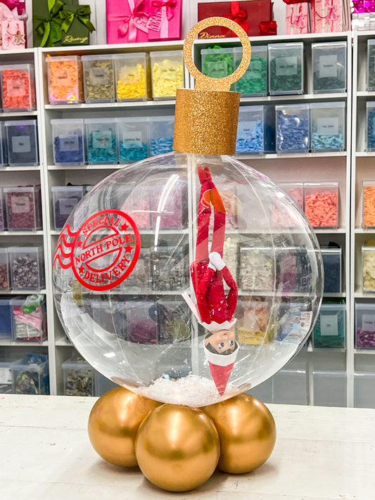 Elf on the Shelf Special Delivery Stuffed Bubble