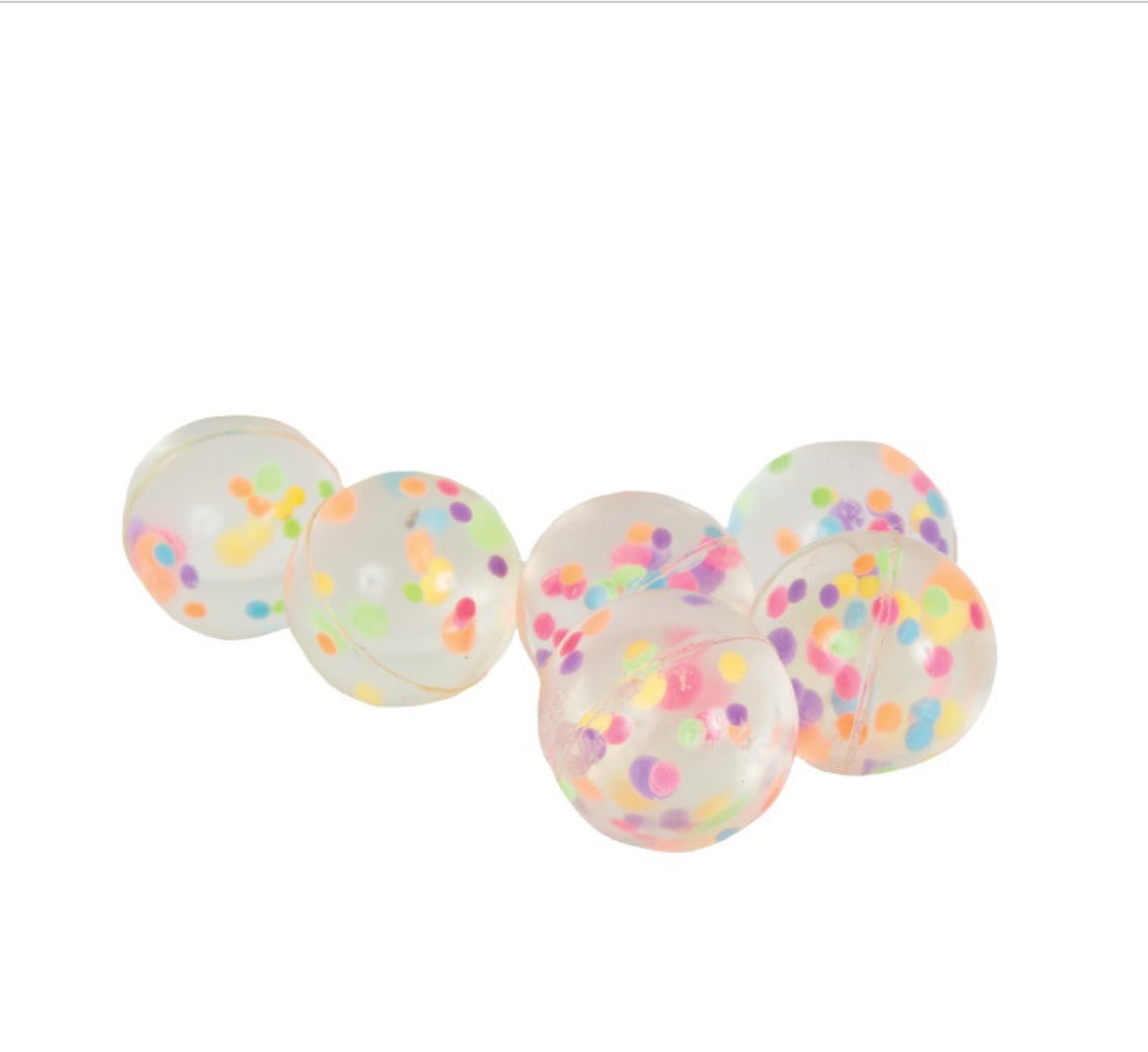 Confetti Bounce Balls - 8ct