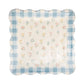 PLPL2024 - Tiny Floral Gingham Paper Plate (8ct)