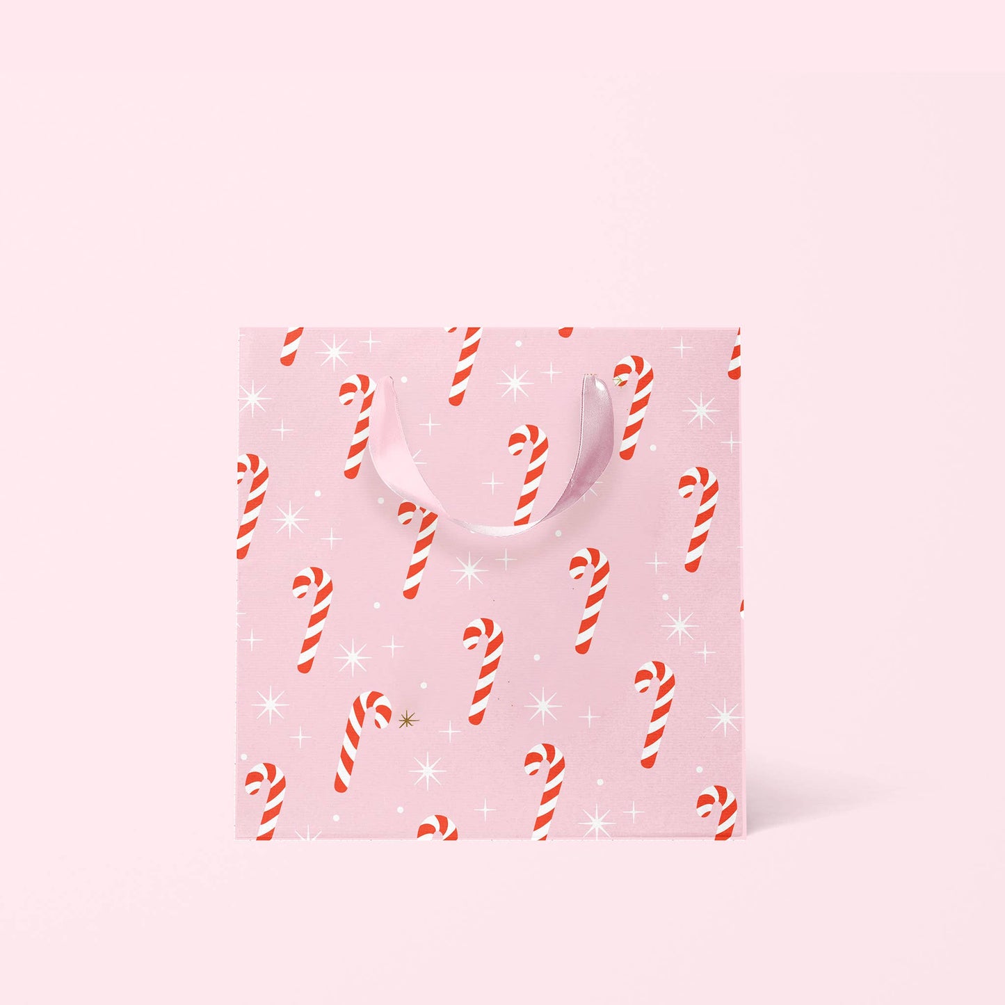 Holiday Candy Cane Gift Bag: Medium