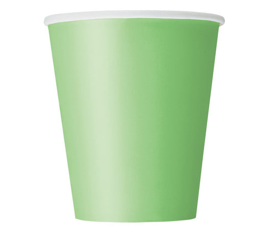 Lime Green 9oz Cups 8ct