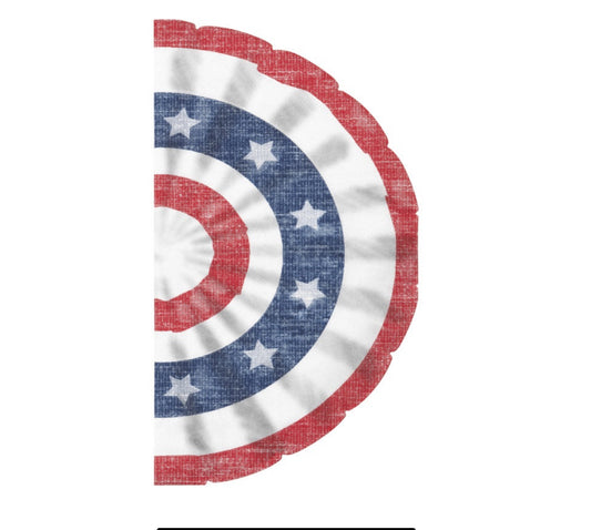 Classic Americana Bunting-Shaped Guest Towels 16ct