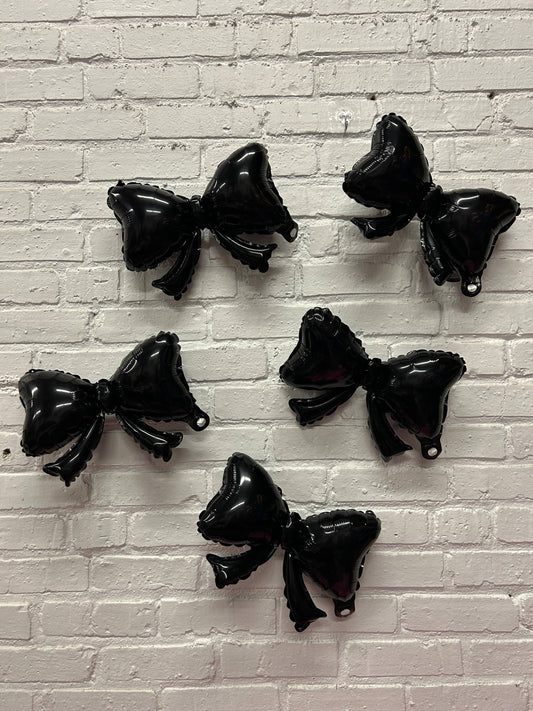 Mini Bows in Black 9" (AIR FILL)