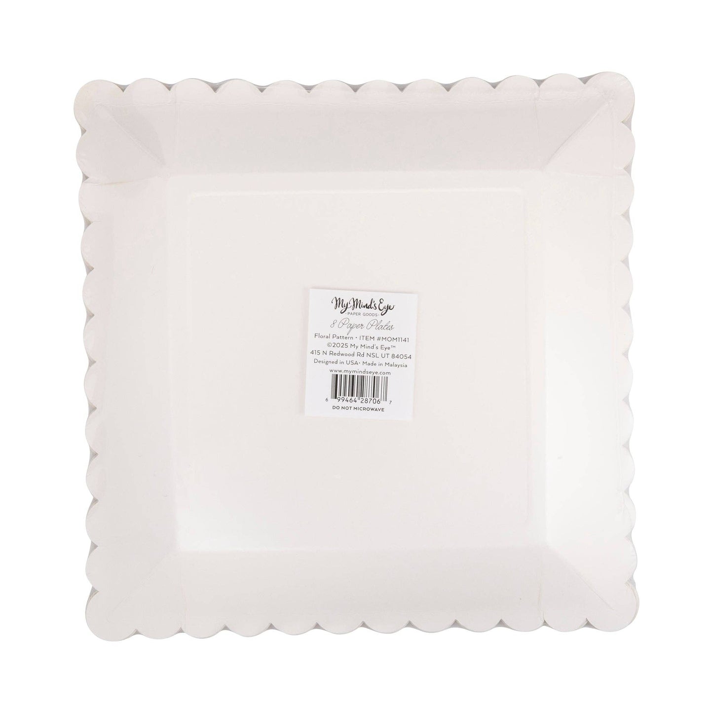 MOM1141 - Floral Pattern Plate