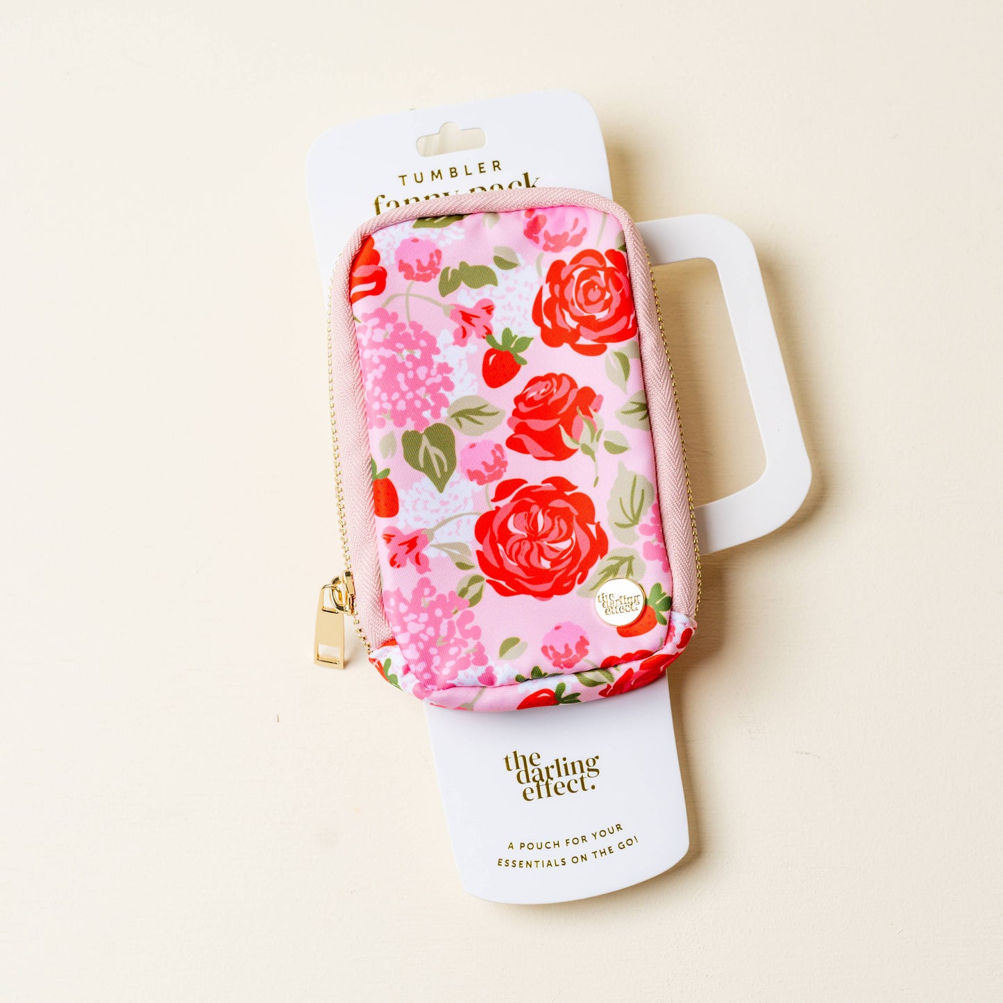 Tumbler Fanny Pack-Rose Garden