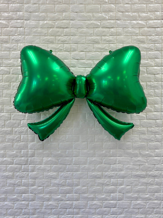 Green Bow Balloon 40"