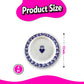Talavera Azul Disposal Dessert Plates 4ct
