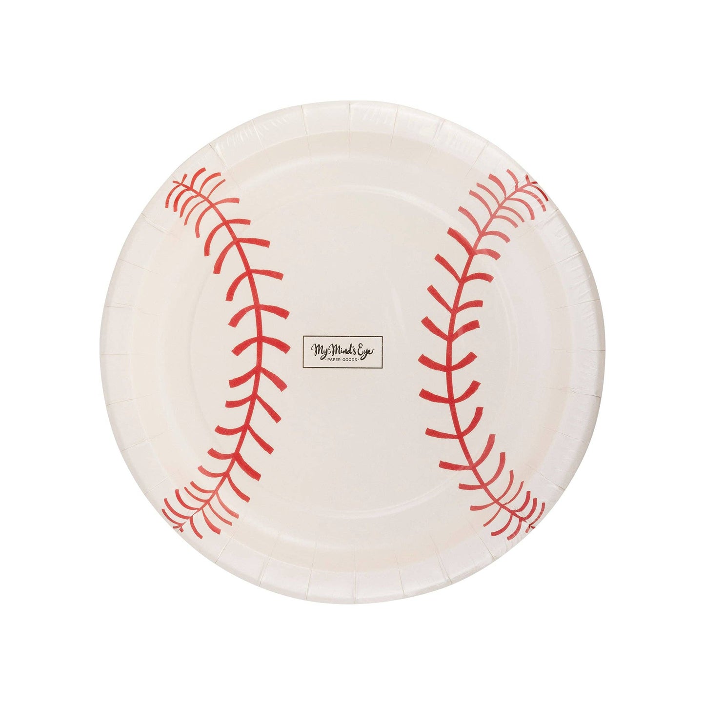 BAS1042 - Baseball Paper Plate