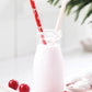 PLSS381 - Bows and Stripes Reusable Straws