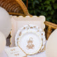 BAB1145 - Teddy Bear Baby Dessert Plate