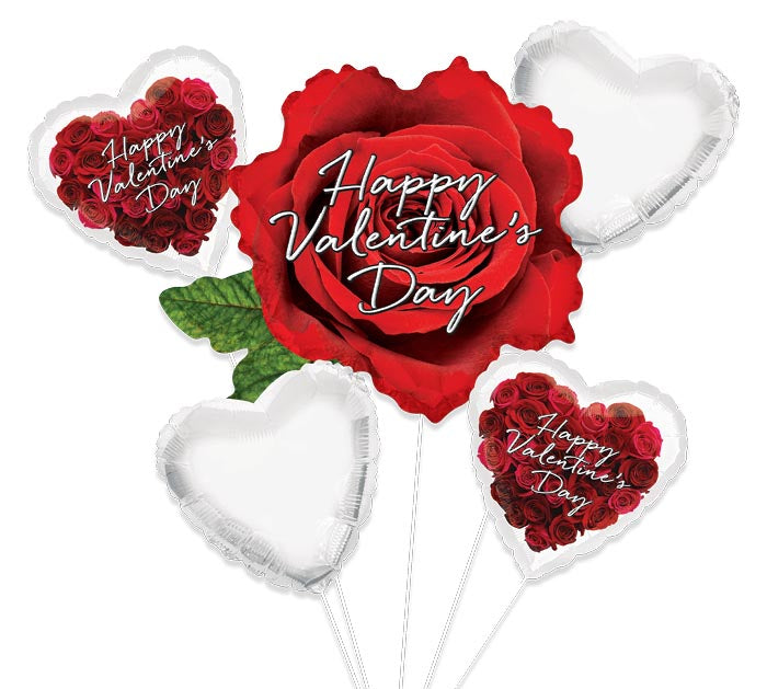 Happy Valentine’s Day Floating Balloon Bouquet