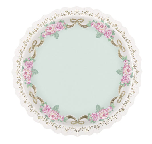 Golden Garden 11” Plate 8ct