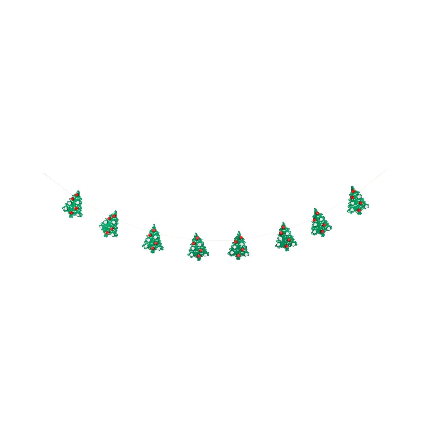 PLHB362 - Puffy Felt Christmas Tree Banner