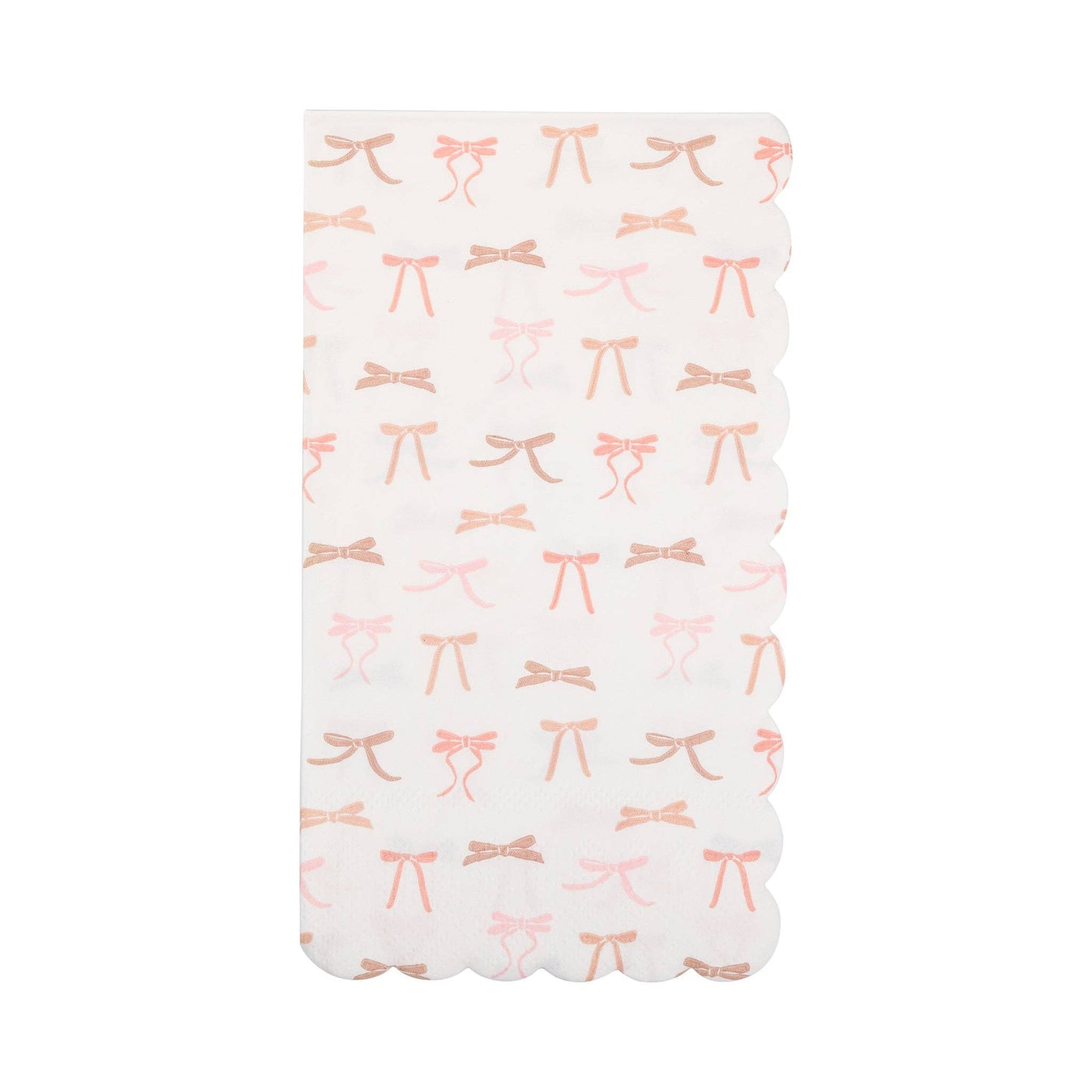 PLNP1735 - Multi Pink Bows Guest Napkin