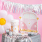 PLGOG42 - Disco Daisy Van Shaped Paper Plate