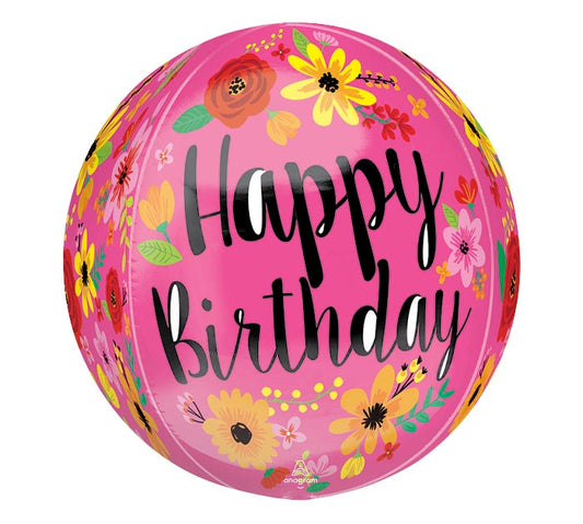 Floral HBD Orb