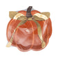 PLPL2676 - PUMPKIN GOLD FOIL BOW 10" PAPER PLATE (8ct)