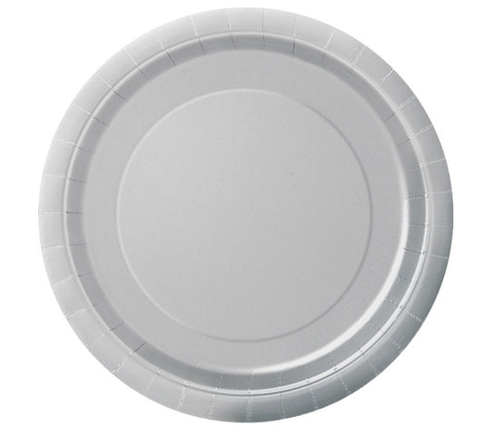 Silver Dinner Plates 8ct