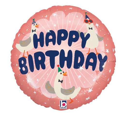 HBD Silly Goose 18” Std Foil