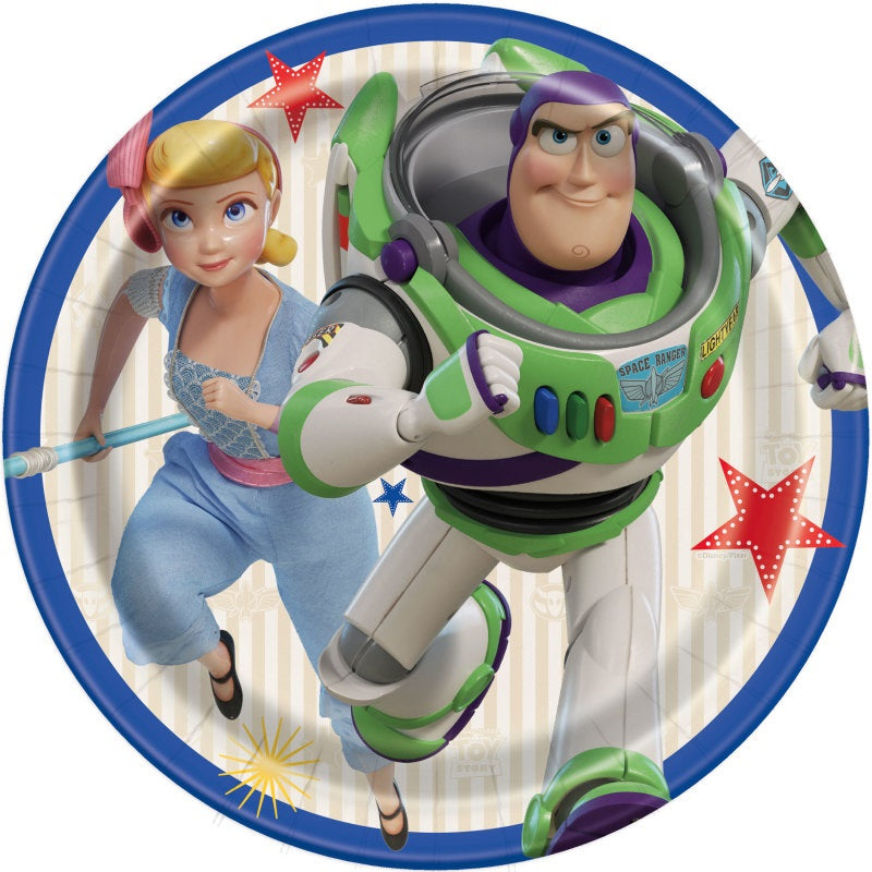 Toy Story 7” Plates- 8ct