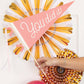 PLHB148 - Pink You Did It Felt Pennant Banner