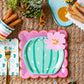 FST1139 - Fiesta Cacti Pattern Dinner Napkin