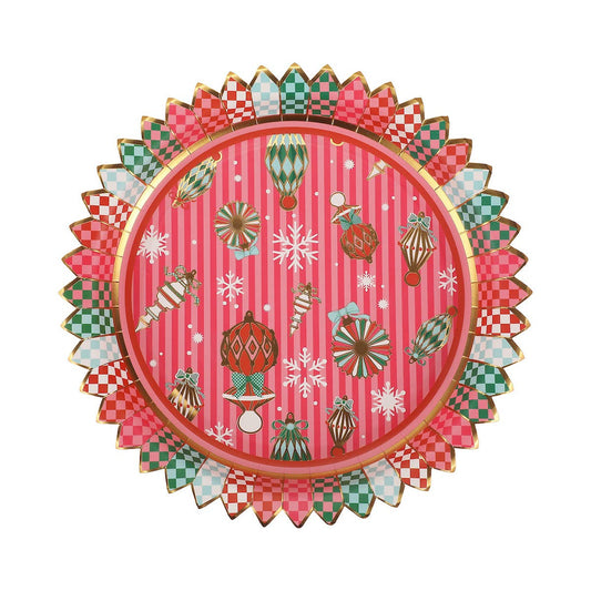 Deck the Halls Dinner Plate