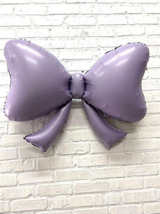 Lilac Bow Balloon 40"