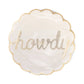 HWD1141 - Howdy Paper Plate