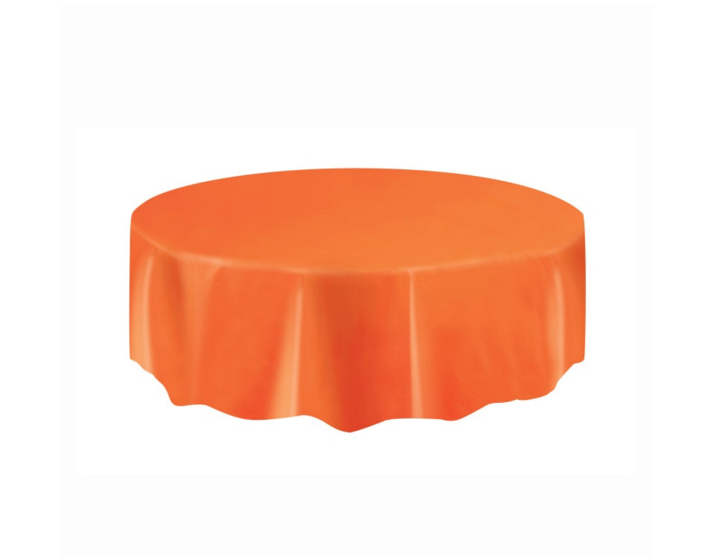Orange Round Tablecover