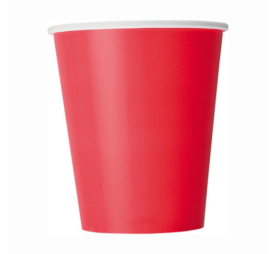 Ruby Red 9oz Cups 8ct