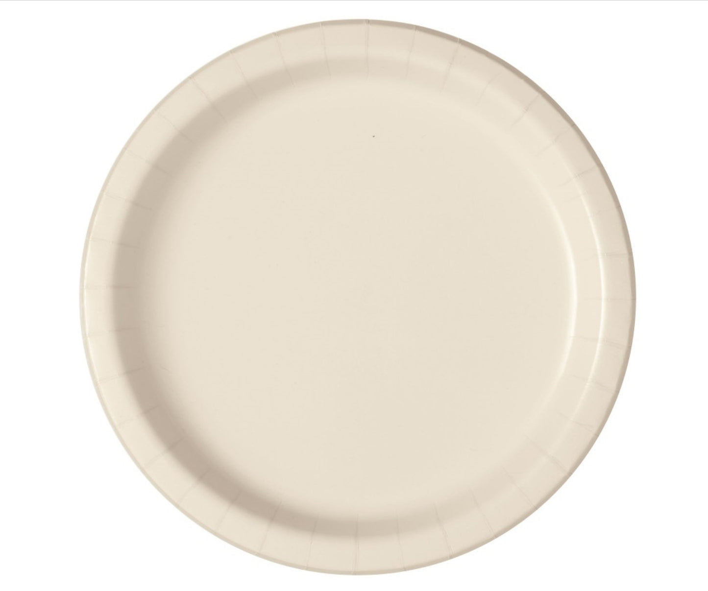 Vanilla Dessert Plate 7” 20ct