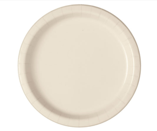 Vanilla Dessert Plate 7” 20ct
