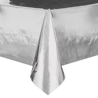 Metallic Silver Tablecover