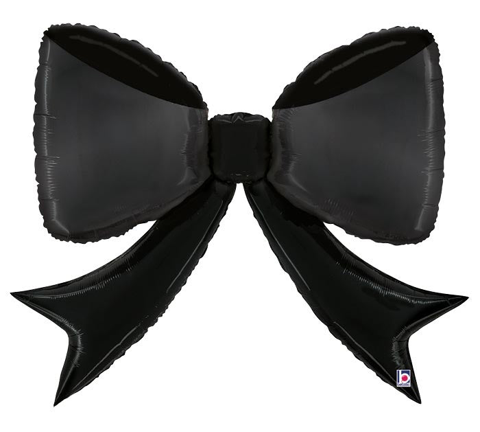 41" PKG GEN BLACK BOW SHAPE