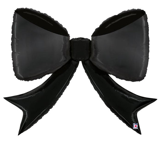 41" PKG GEN BLACK BOW SHAPE